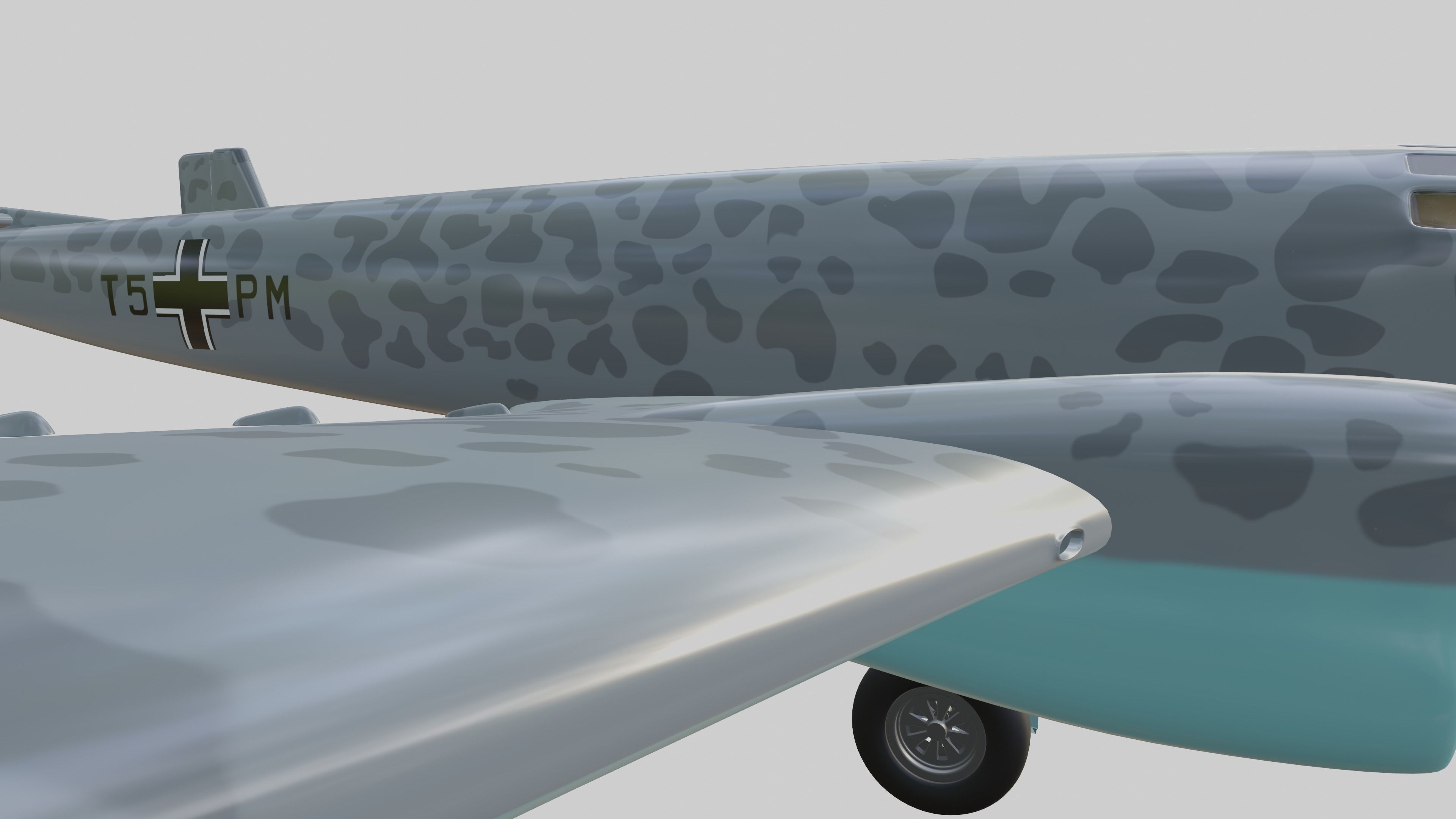 JUNKERS Ju86 R-1 GERMANYS U2 HIGHFLYING SPY PLANE - 3D model_38