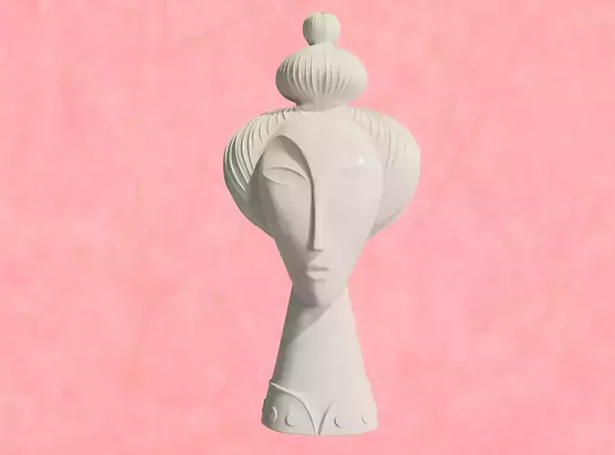 Geisha by Jonathan Adler Low-poly 3D model Geisha by Jonathan Adler Low-poly 3D model