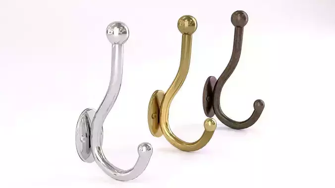 Hooks bronze coat hook