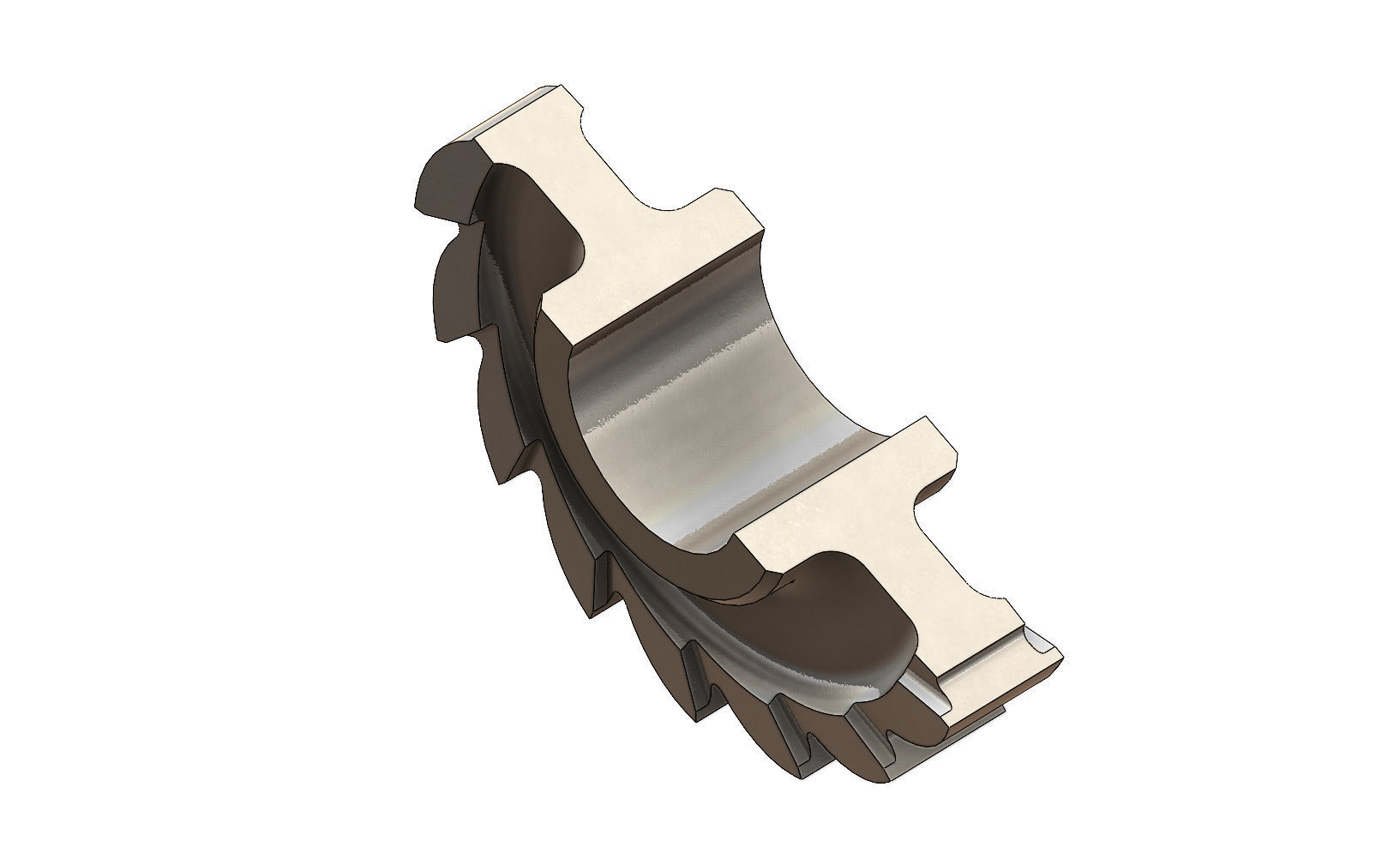 Straight Tooth Side Milling Cutter 3D print model_11