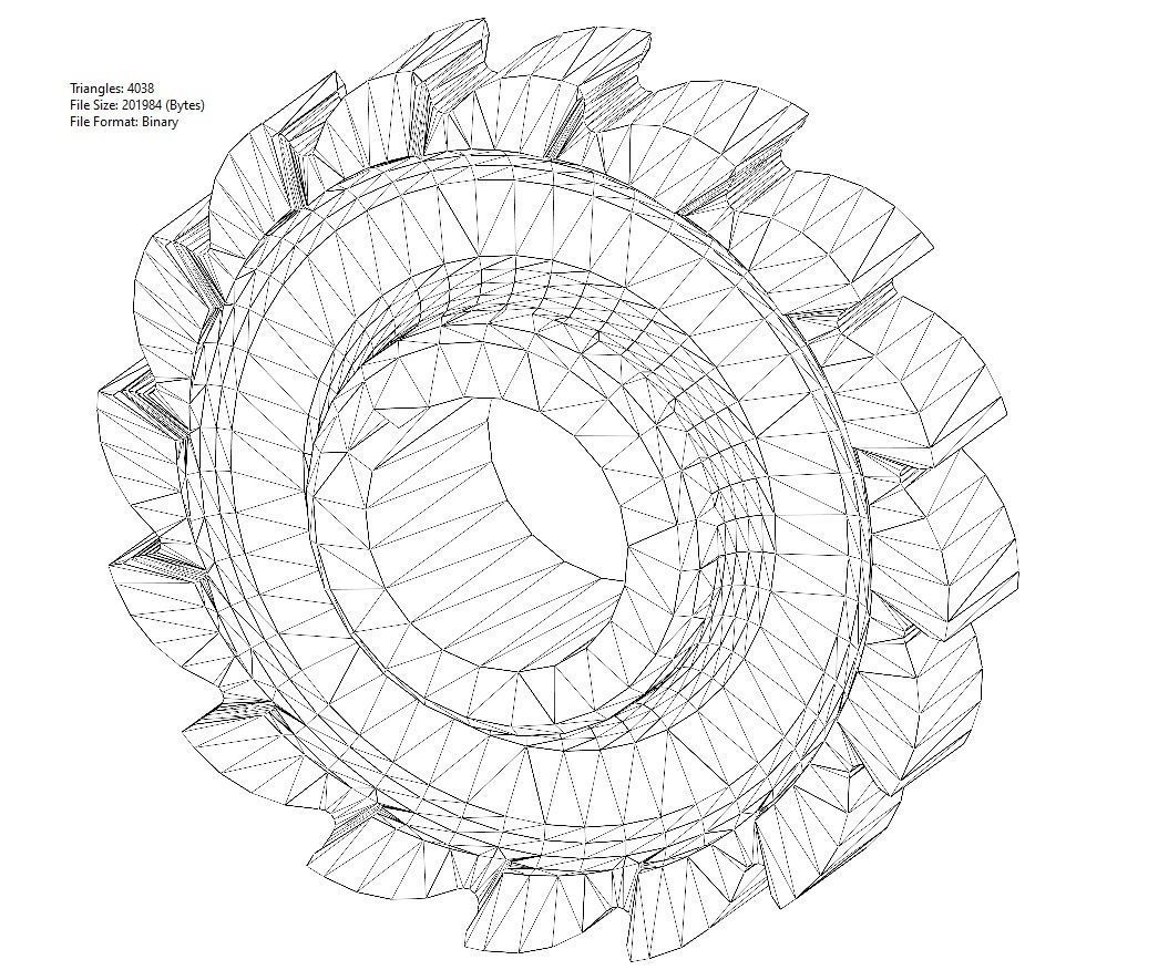 Straight Tooth Side Milling Cutter 3D print model_12