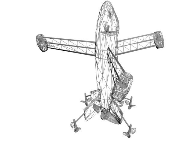 AIRCRAFT FW3FL 3D model_1