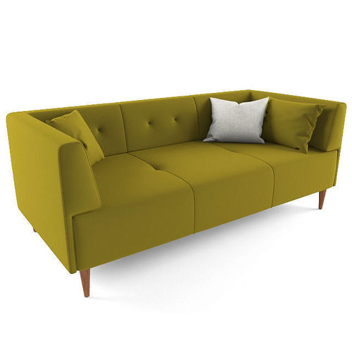 Sofa seater - person 3D model