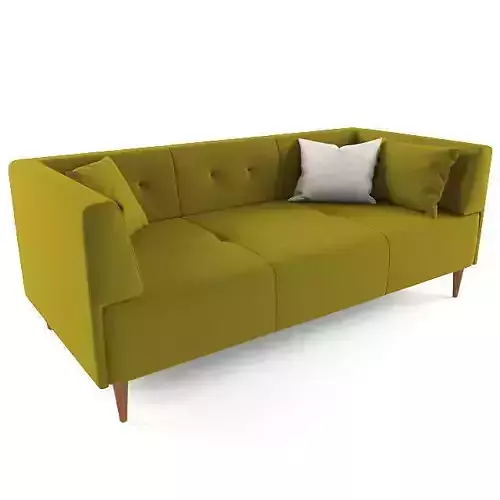 Sofa seater - person 3D model
