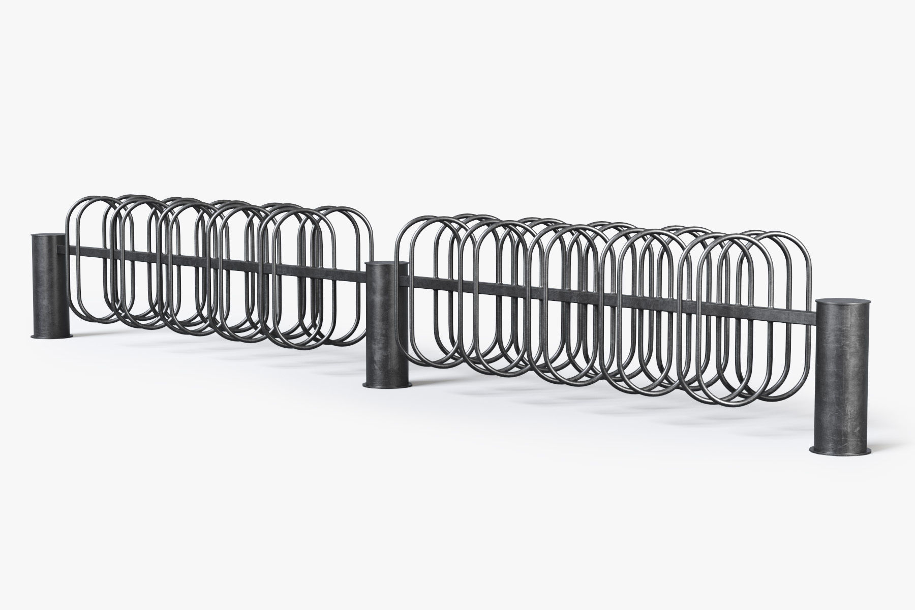 Bicycle Parking 3D model_4