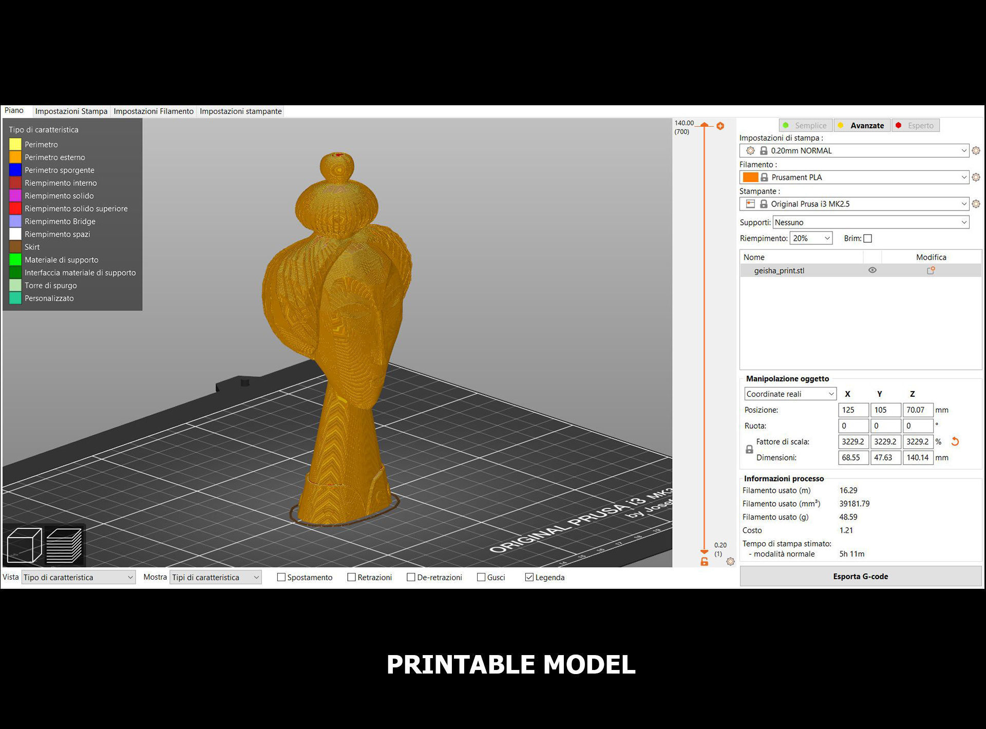 Geisha by Jonathan Adler 3D print model_12