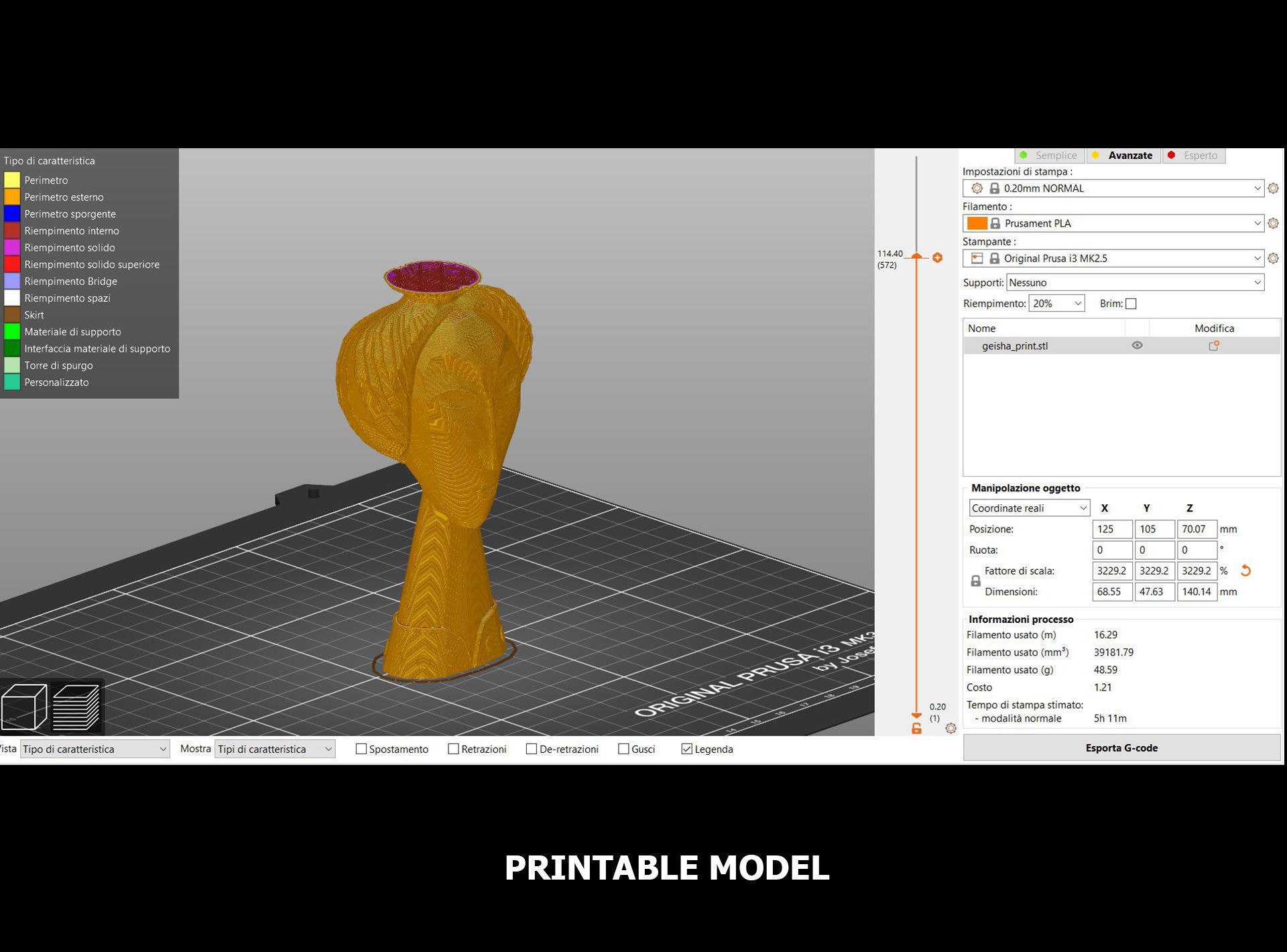 Geisha by Jonathan Adler 3D print model_11