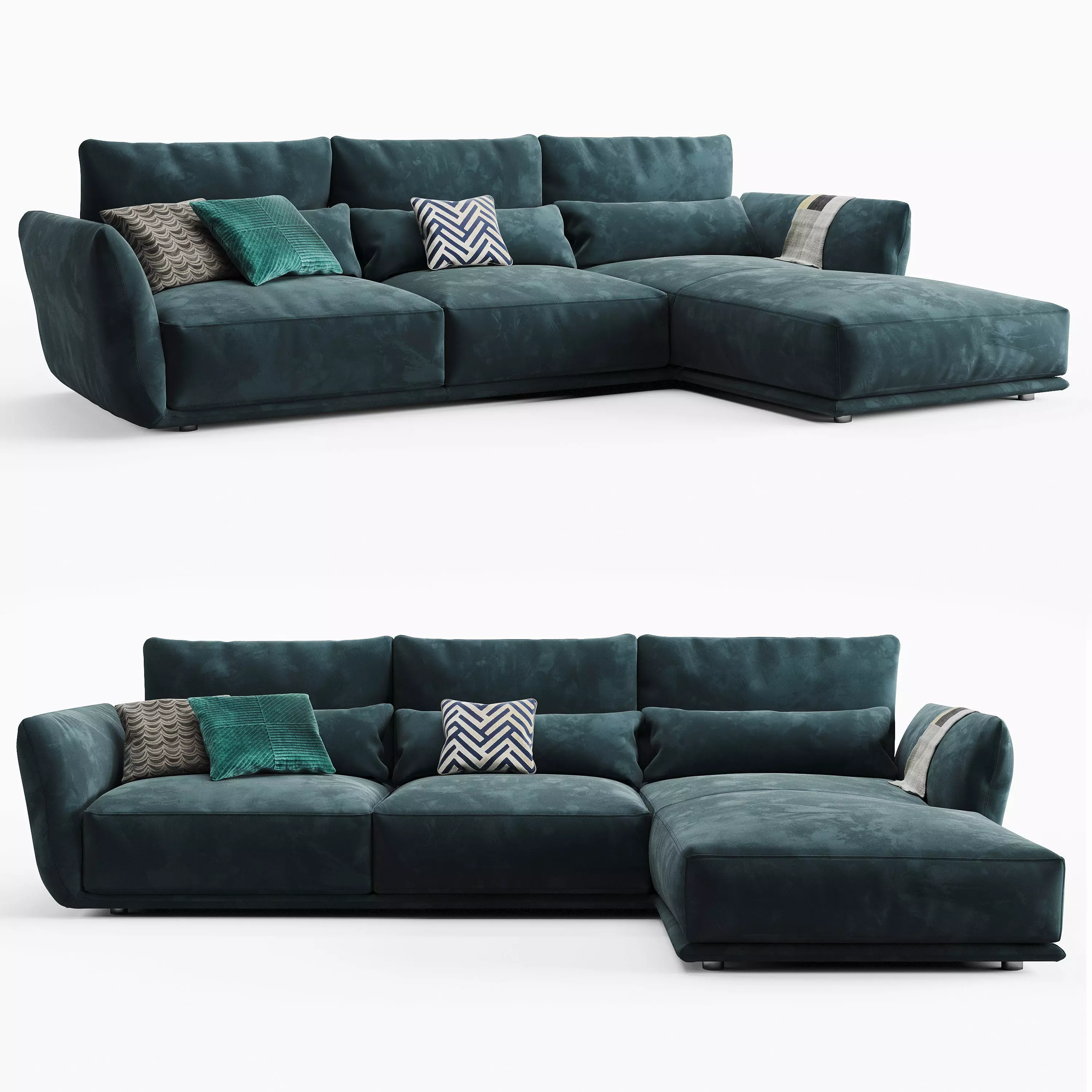 Cierre Imbottiti Clift sofa 3D model_0