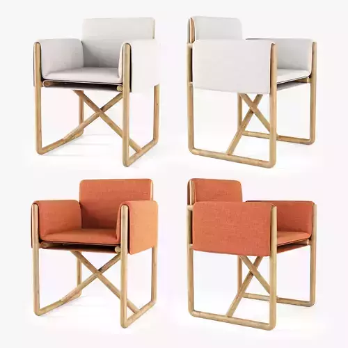 Portofino chair - Paola Lenti 3D model