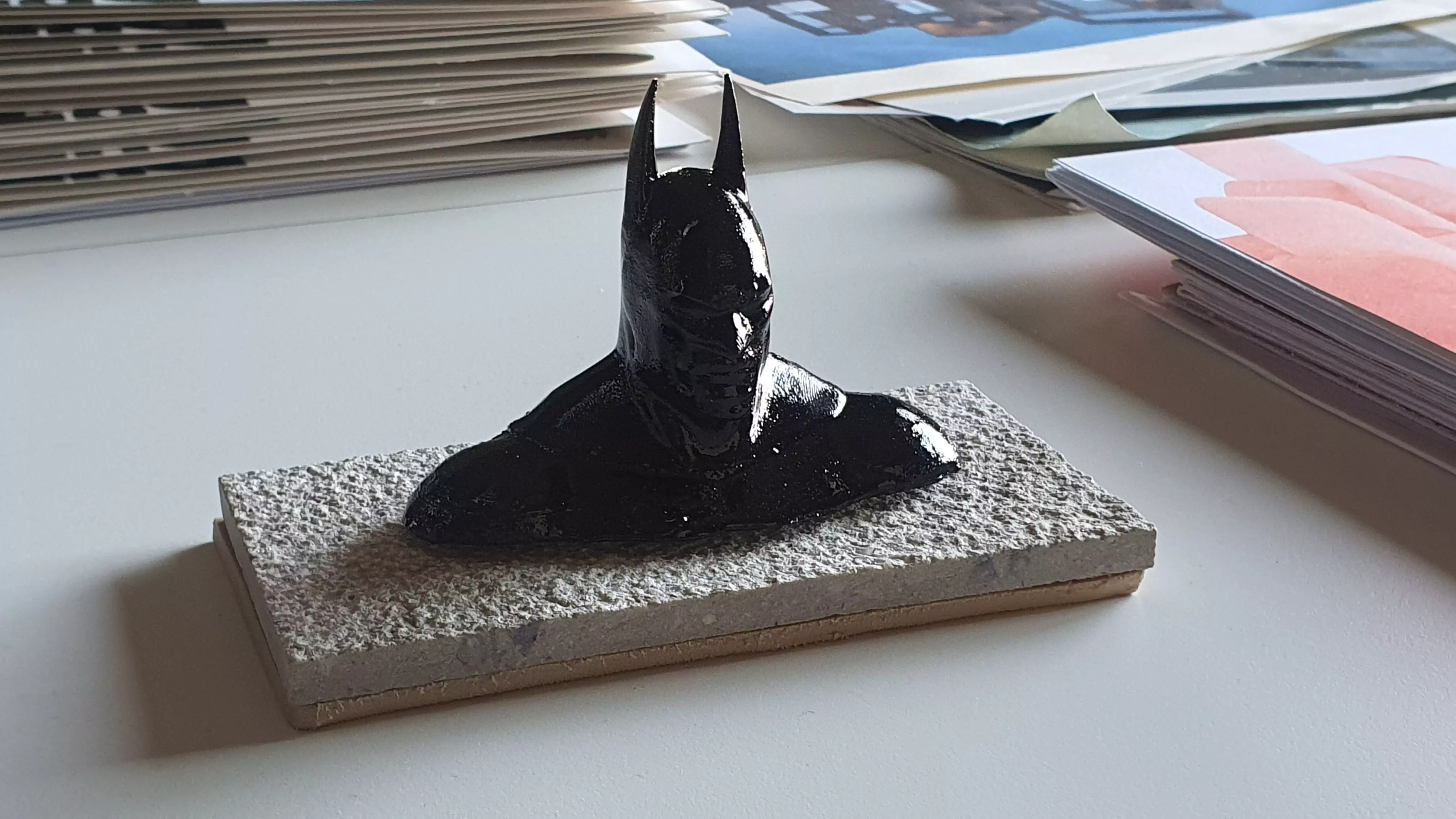 Batman bust for your collection 3D print model_0