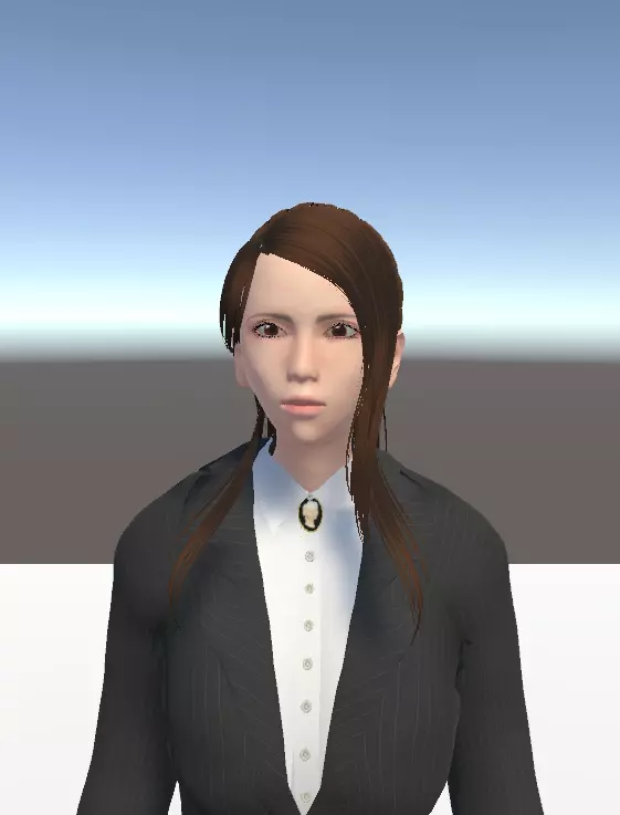Unity Humanoid Model Female 016 Free 3D model_0