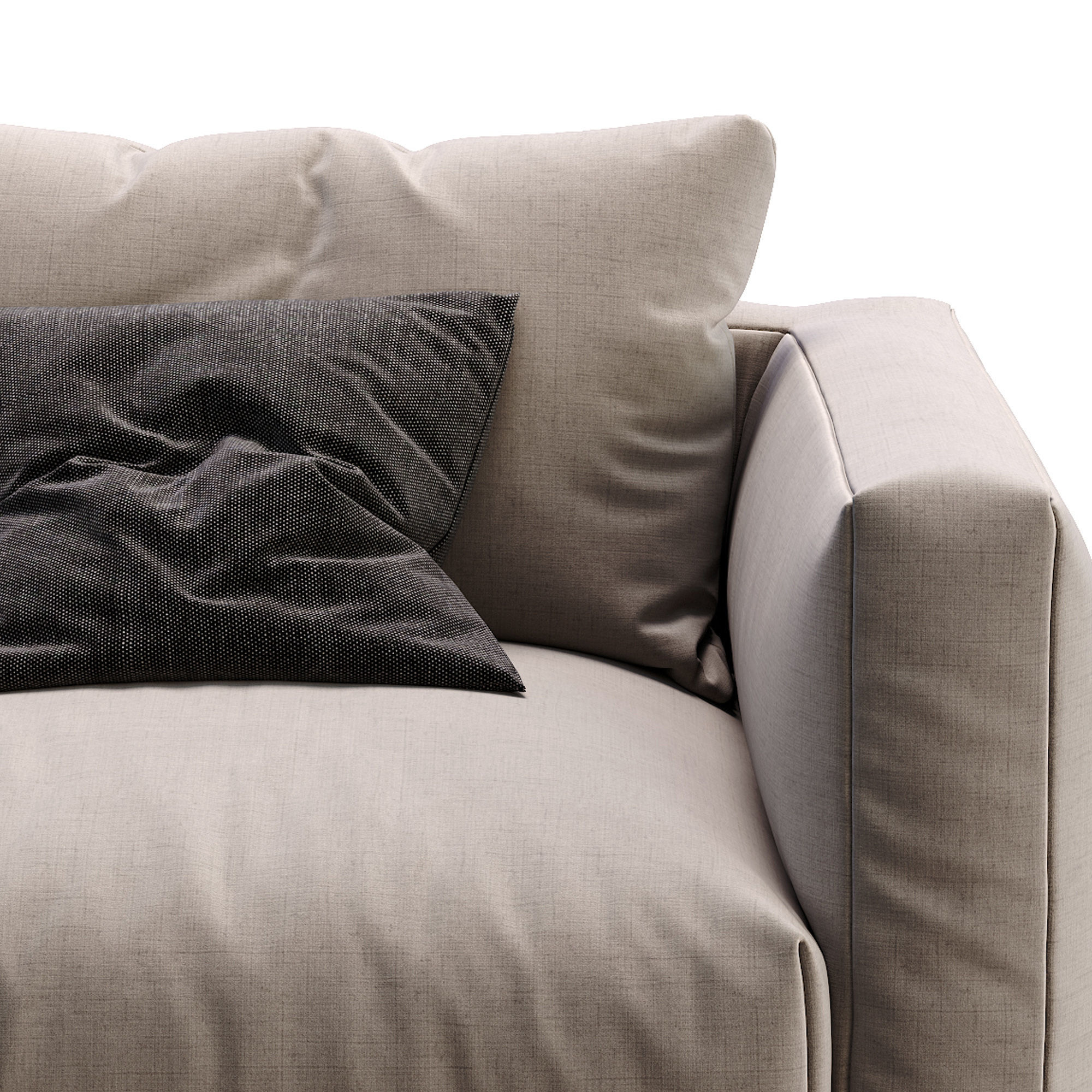 Flexform Armchair Magnum 3D model_4