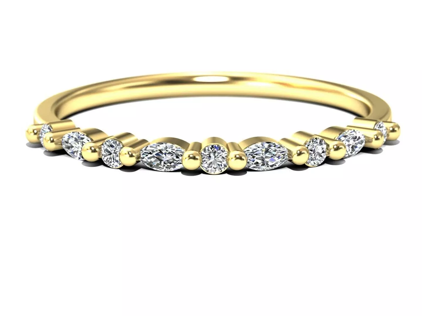 diamond ring 3D print model