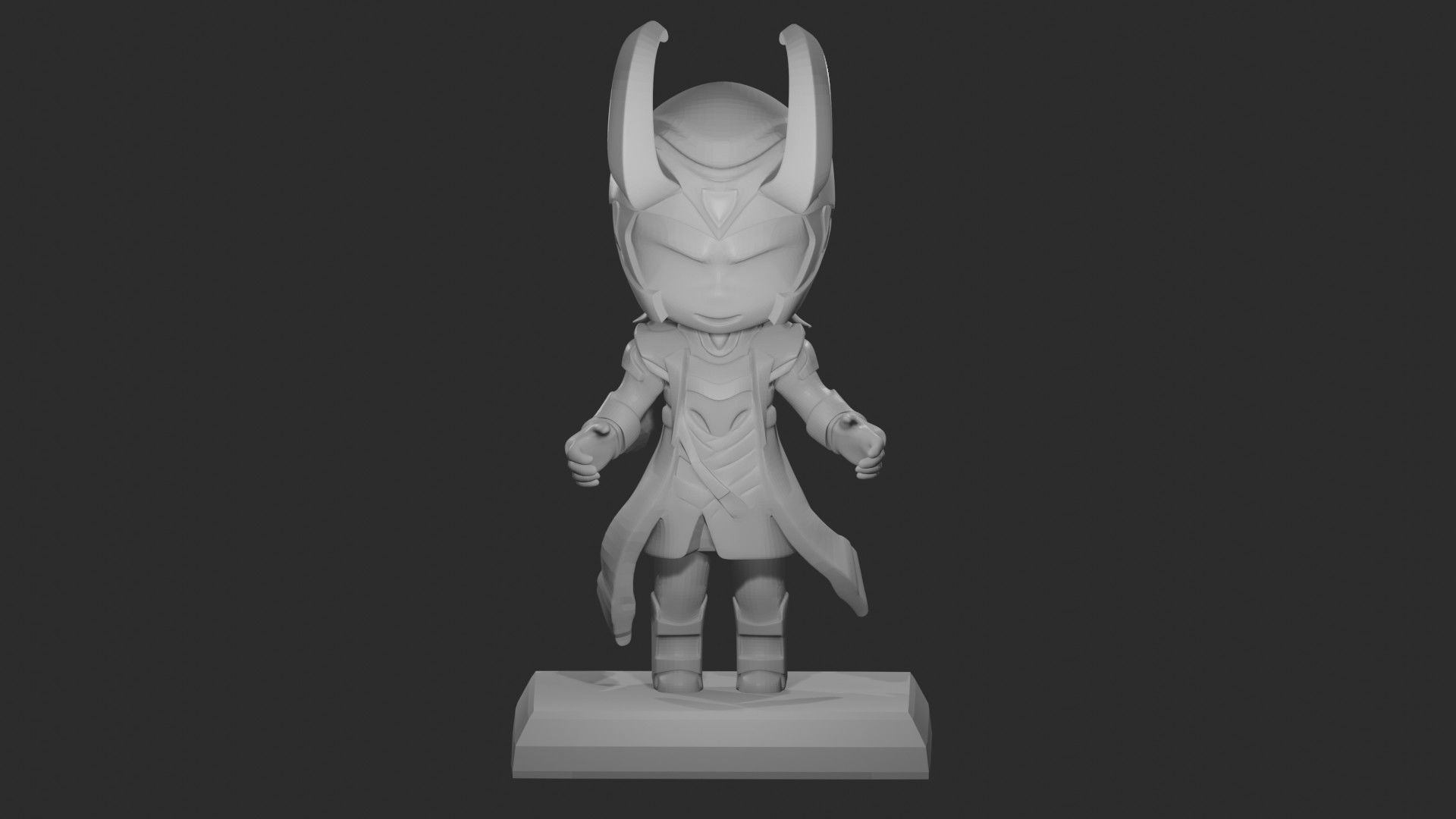 3D printable Loki big head by Reksthemask 3D print model_2