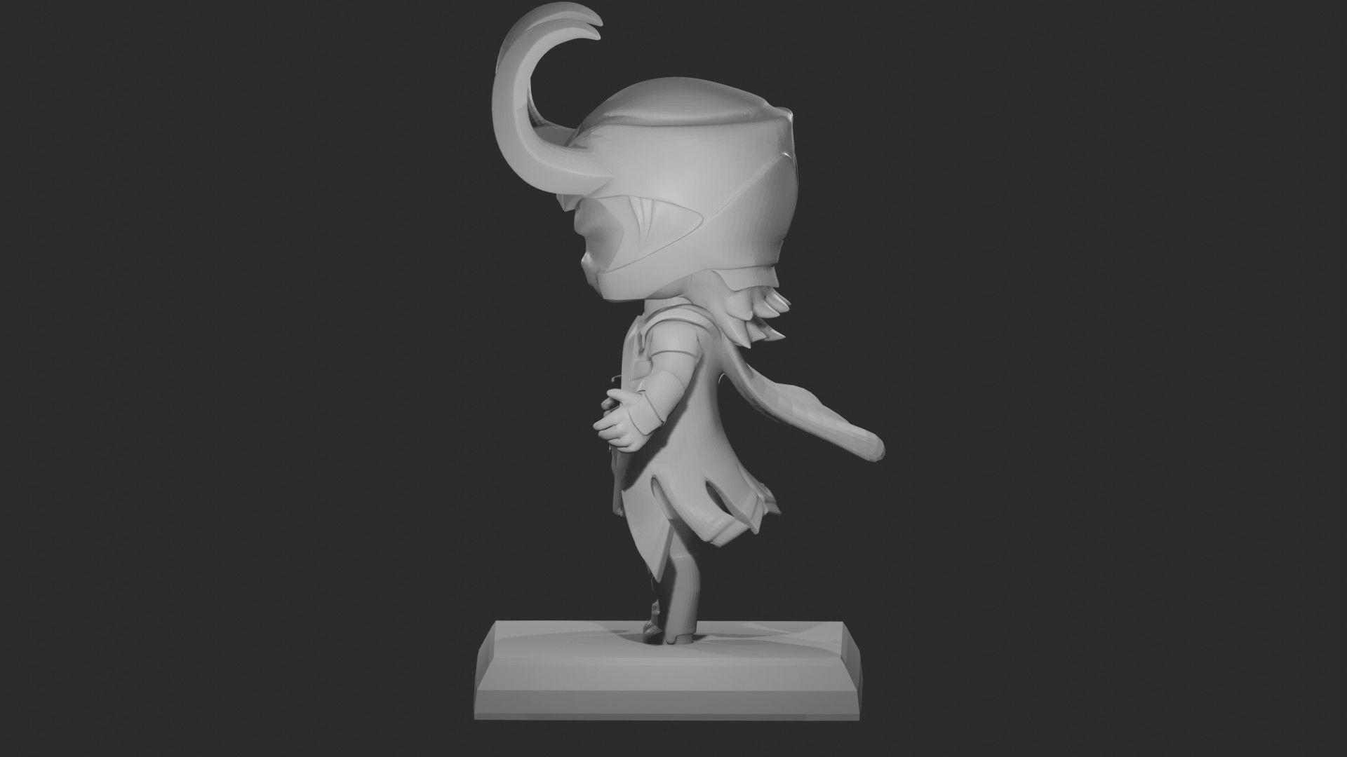 3D printable Loki big head by Reksthemask 3D print model_4