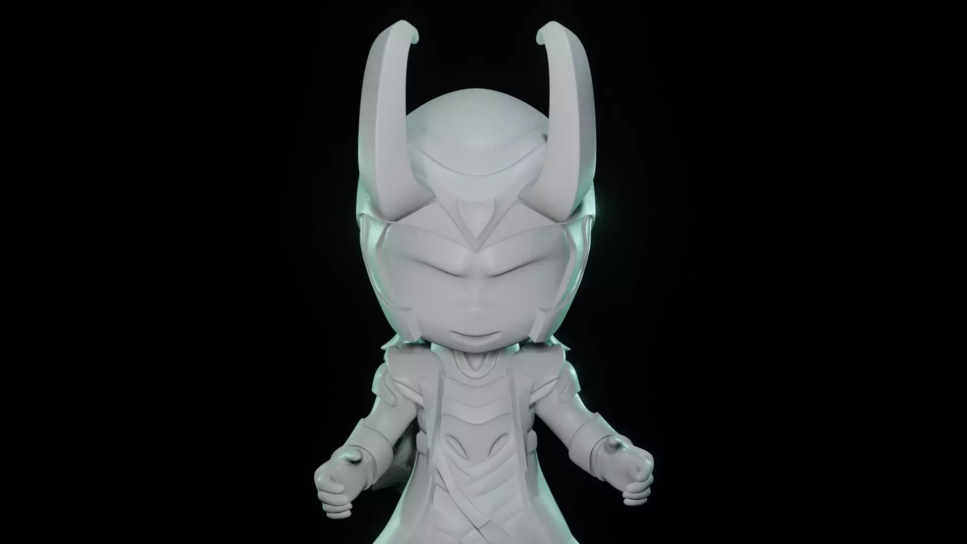3D printable Loki big head by Reksthemask 3D print model_0
