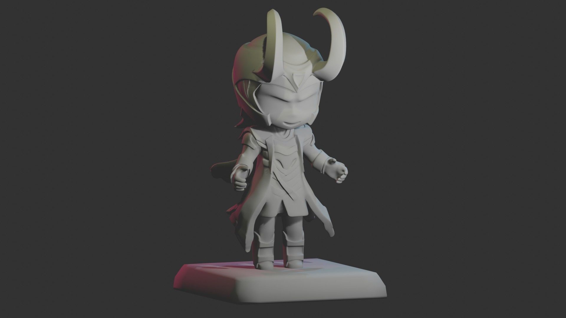 3D printable Loki big head by Reksthemask 3D print model_3