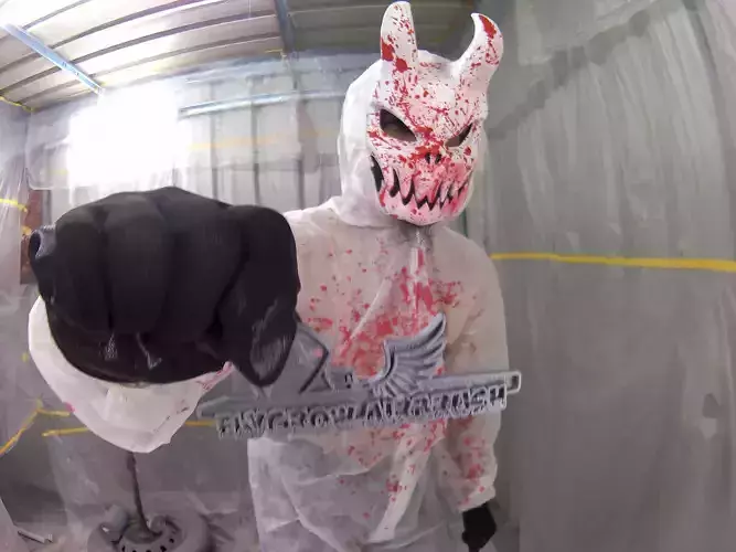 Alex Terrible Mask Hell Mask 3D print model