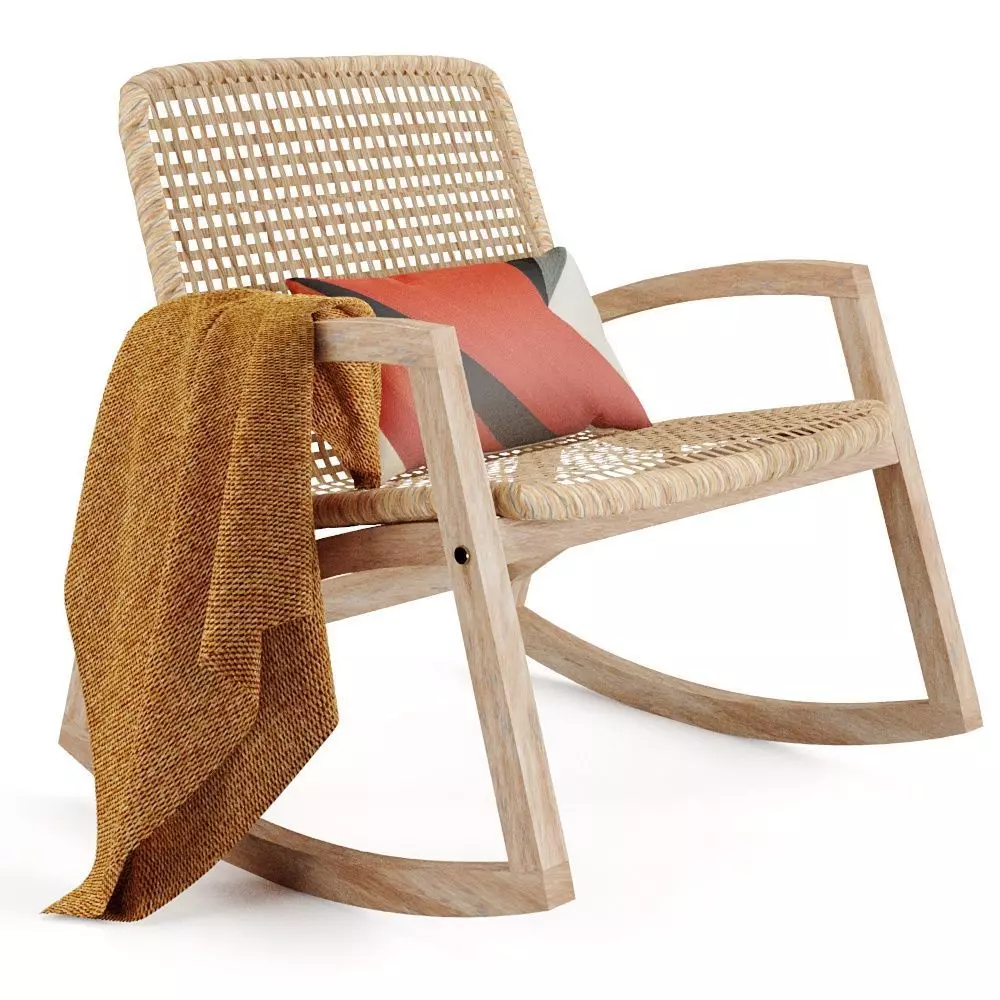 Thana Rocking Chair 3D model