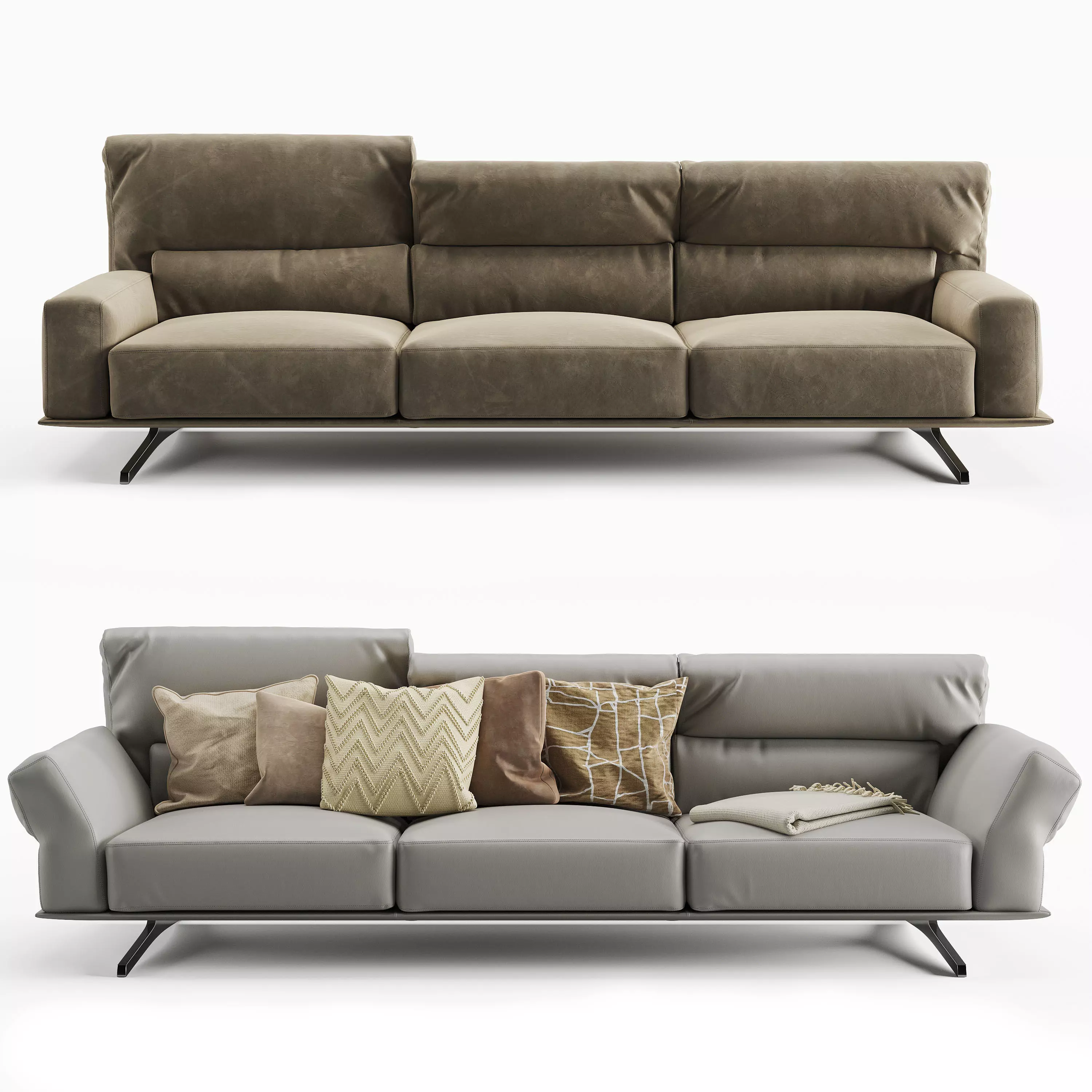Cierre Imbottiti Margot sofa 3D model