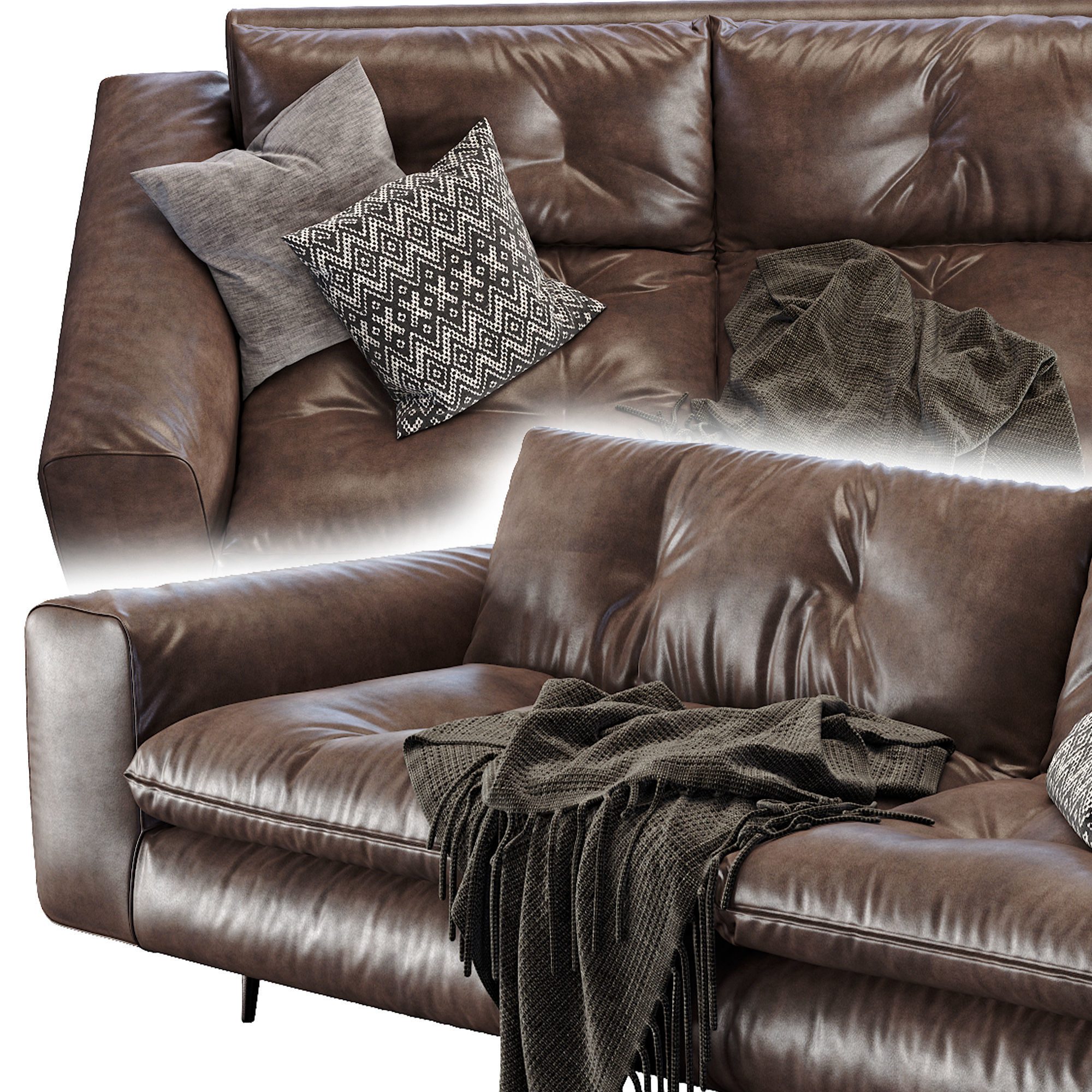 Bonaldo Sofa AVARIT 3D model_1