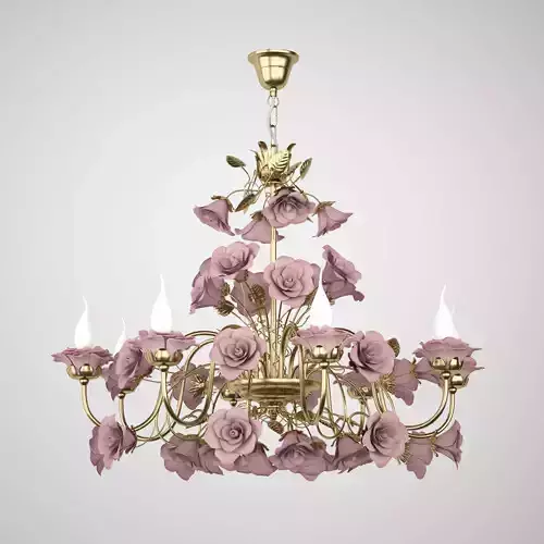 Porcelain Chandelier by Napoleon