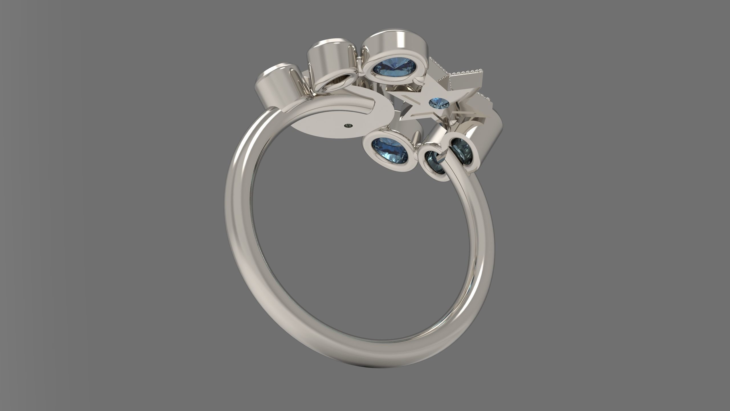 Anthony Lent Sun Ring 3D print model_3