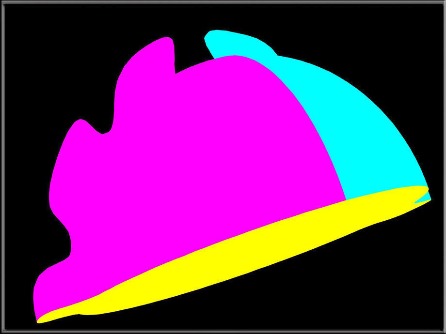 Sphere Ornament - Half Low-poly 3D model_5