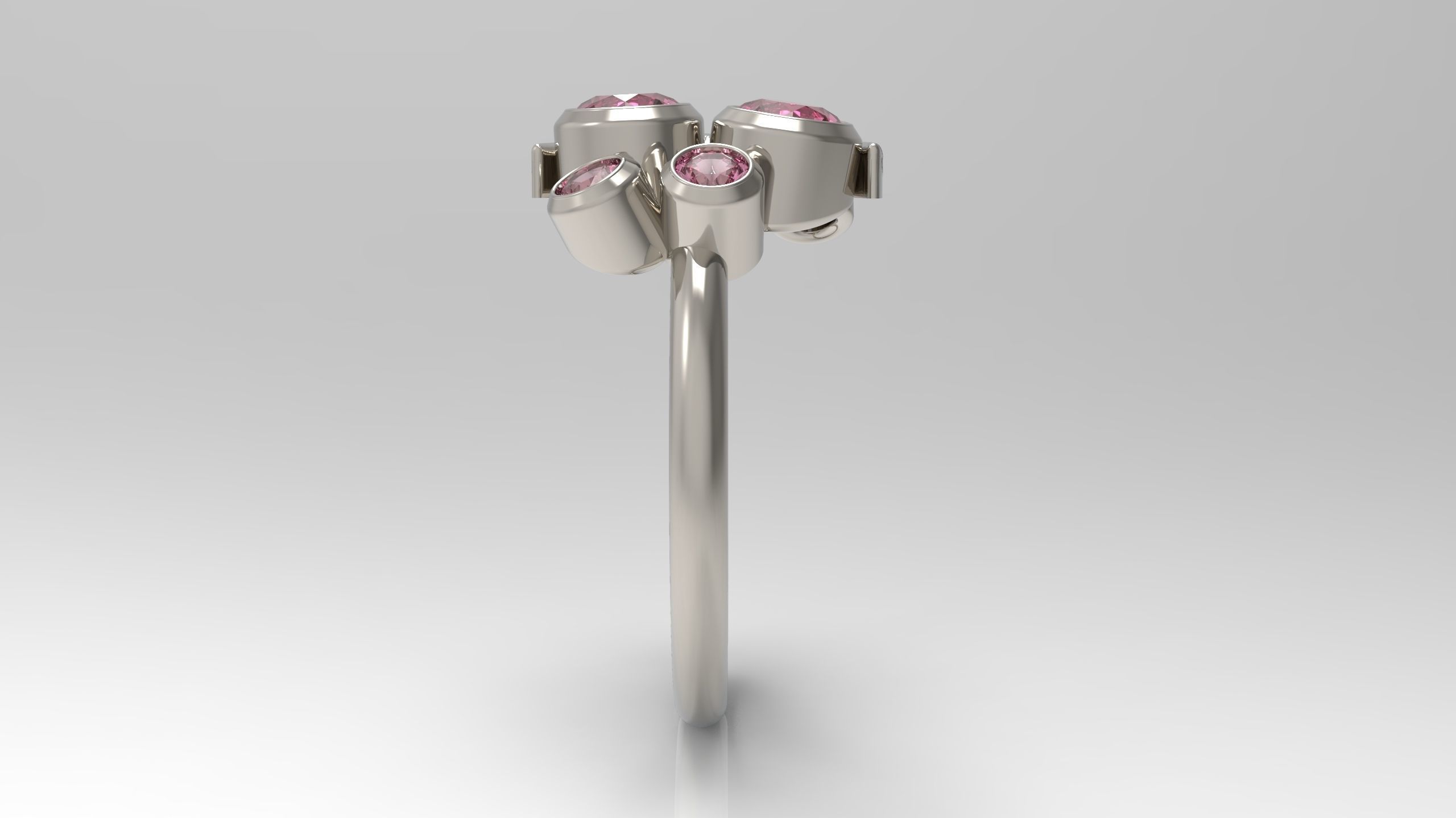 Anthony Lent Moon Ring 3D print model_4