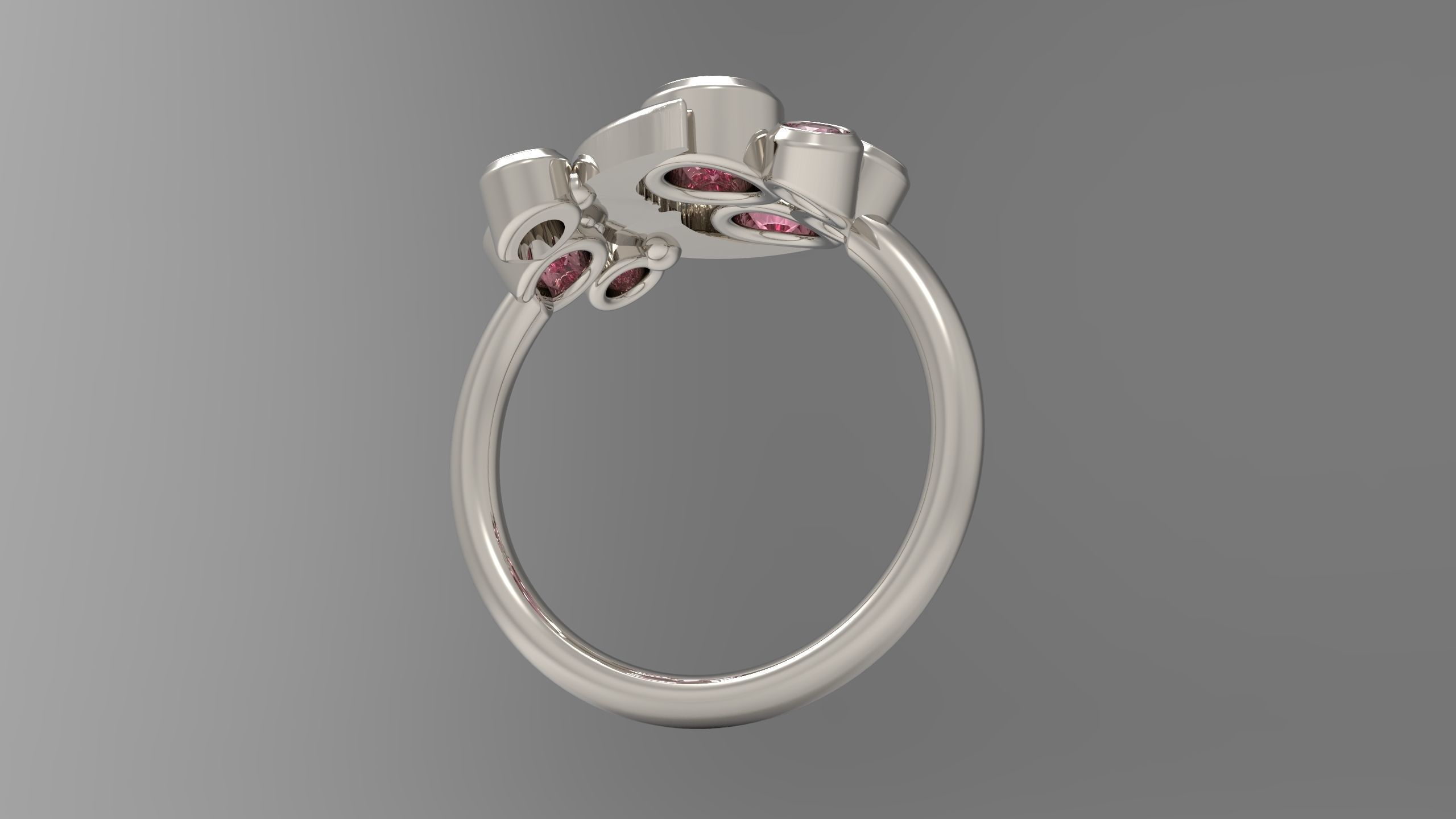 Anthony Lent Moon Ring 3D print model_6