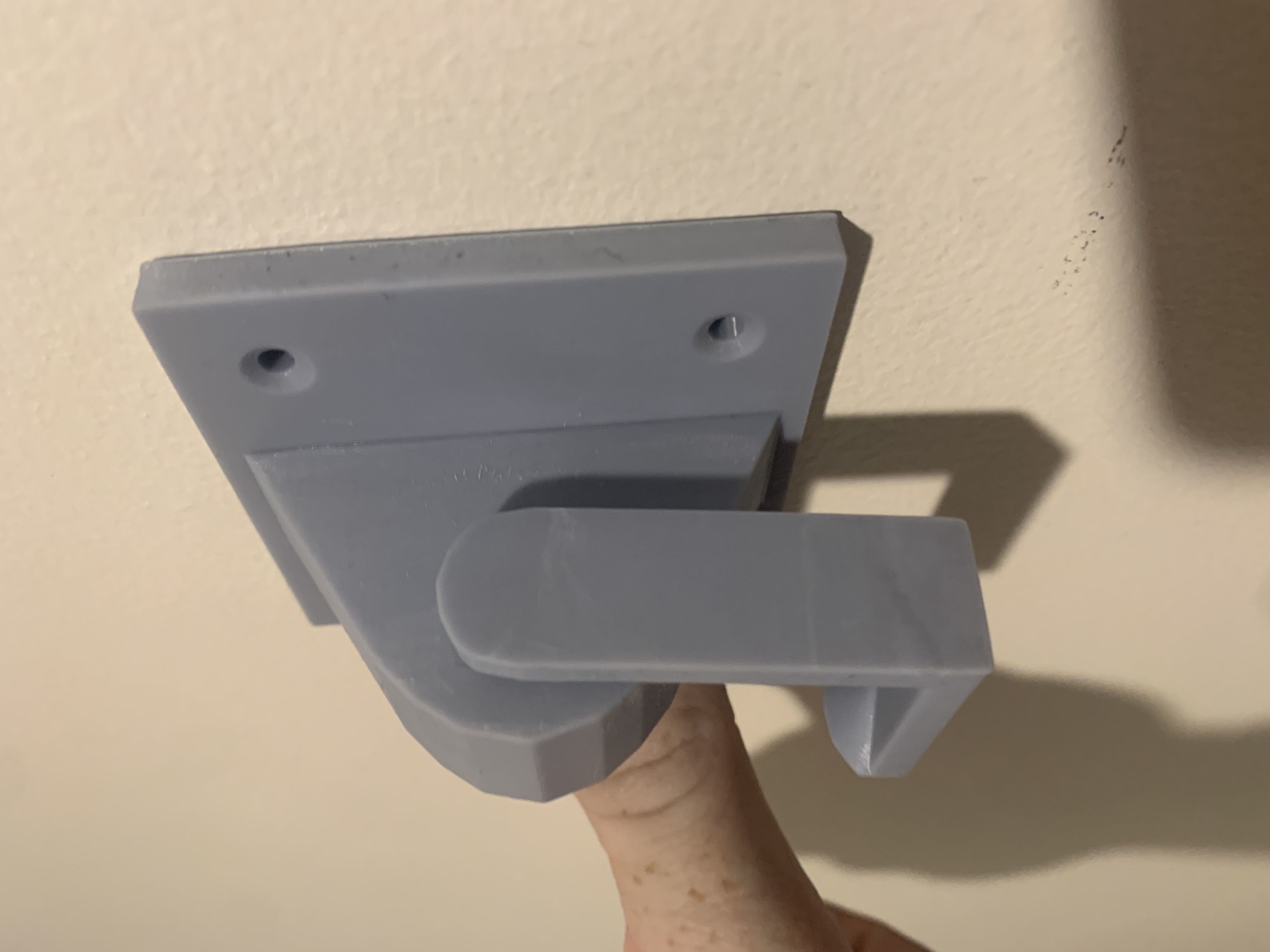 Articulating desk hook no supports 3D print model_2