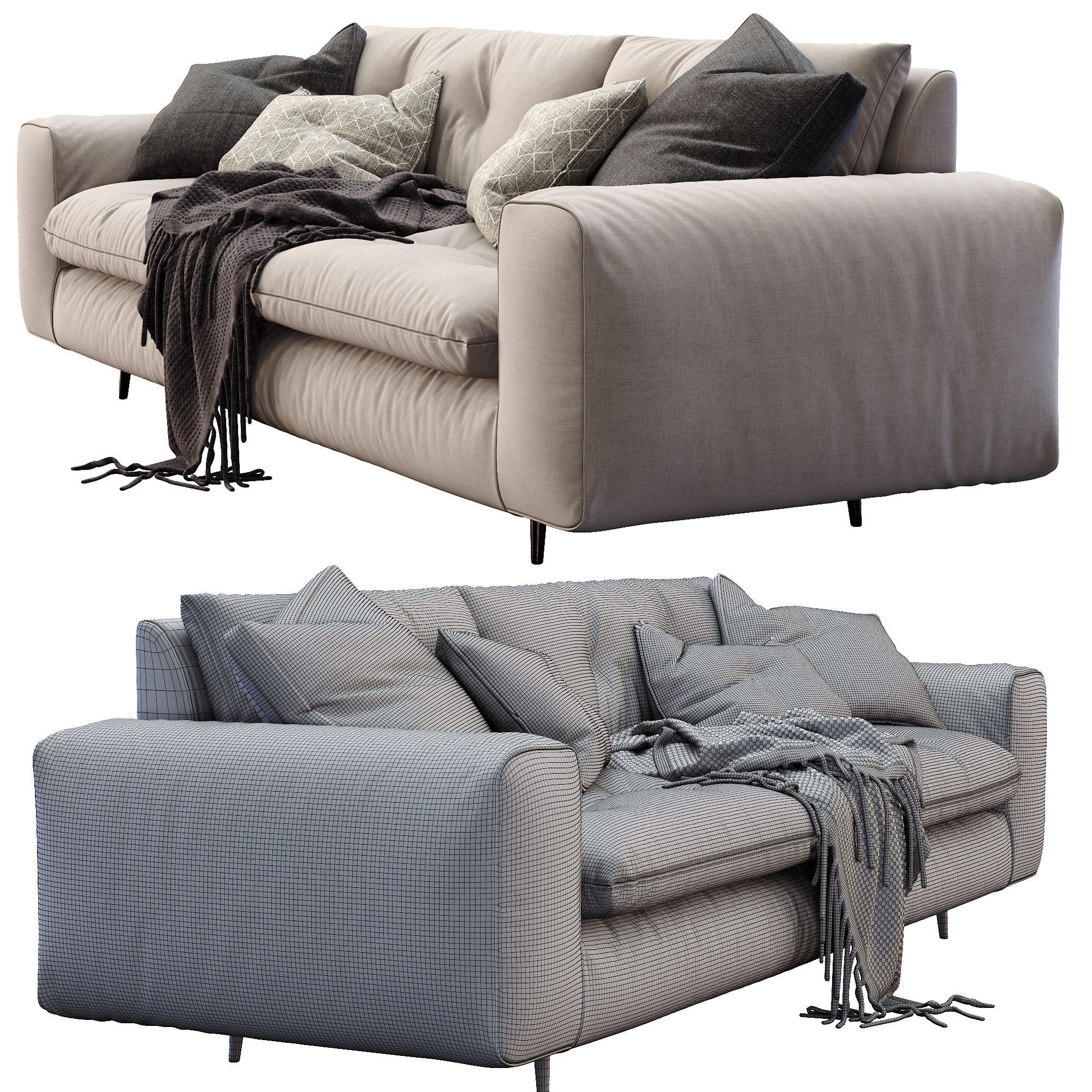 Bonaldo Sofa AVARIT 3D model_3