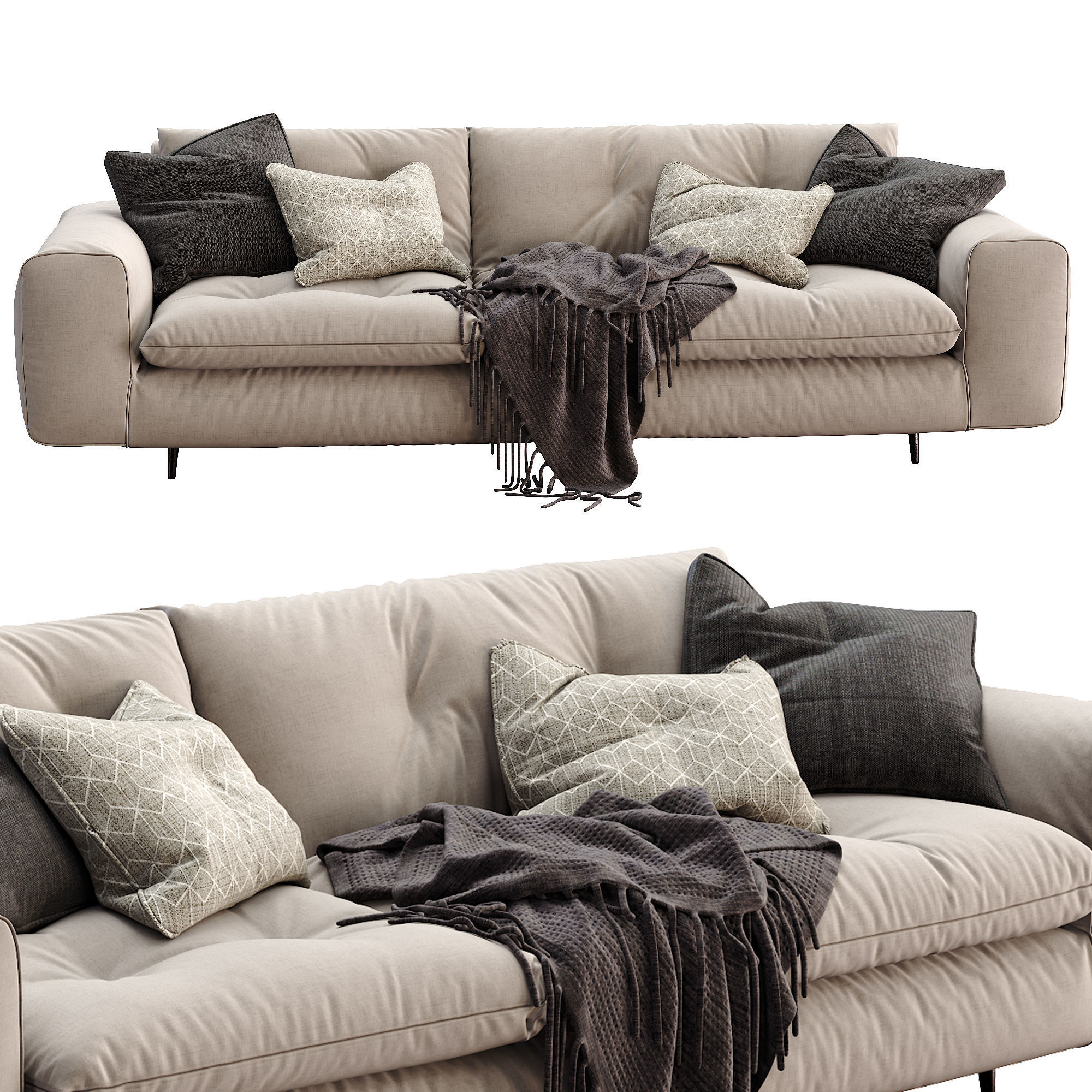 Bonaldo Sofa AVARIT 3D model_1