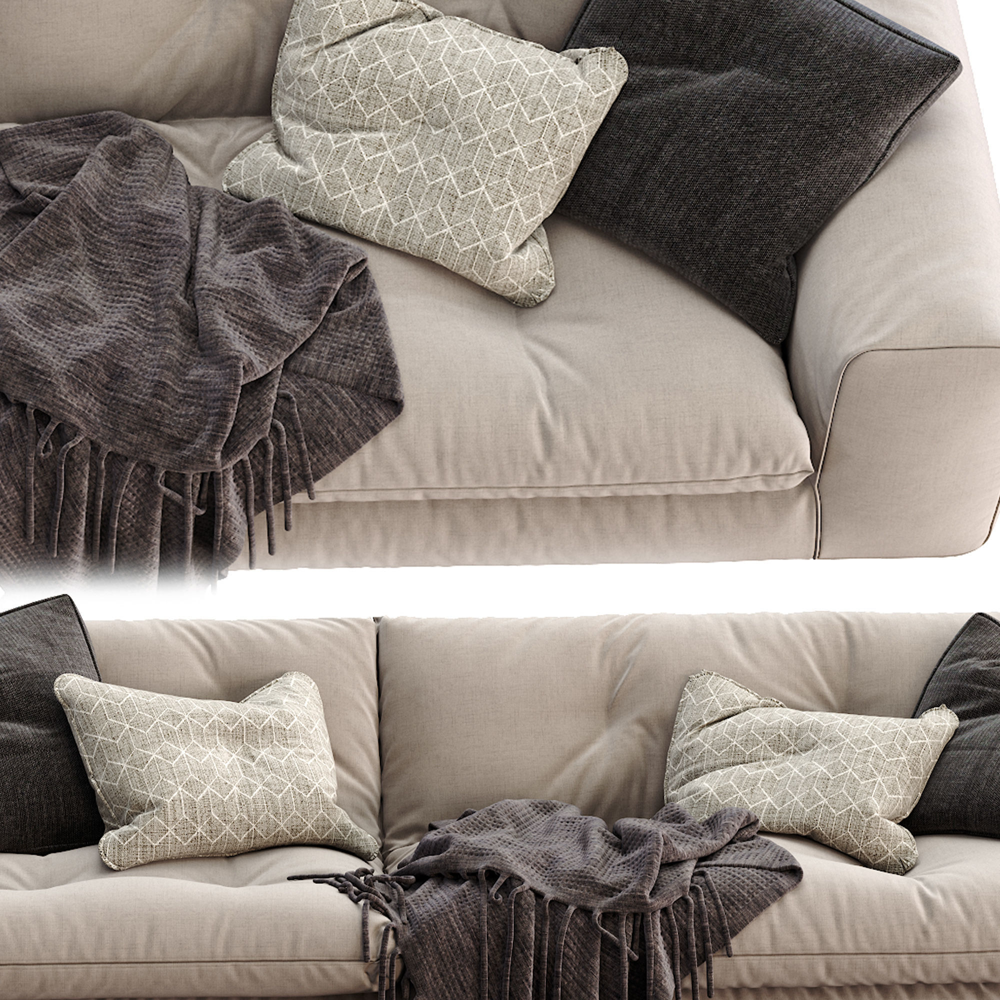 Bonaldo Sofa AVARIT 3D model_2