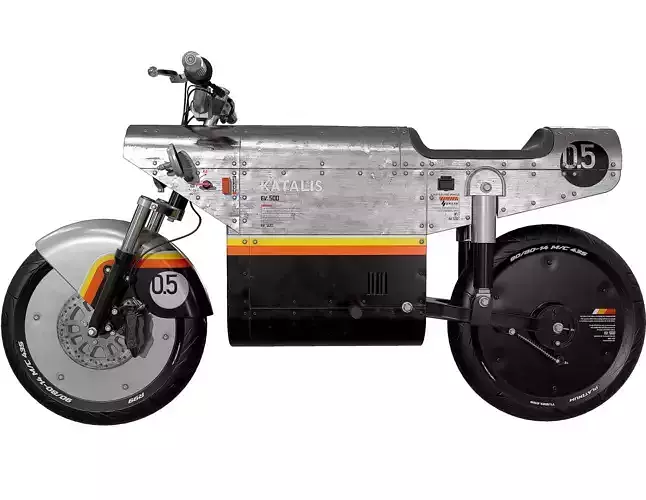 KATALIS EV500 Electric Bike Low-poly 3D model KATALIS EV500 Electric Bike Low-poly 3D model