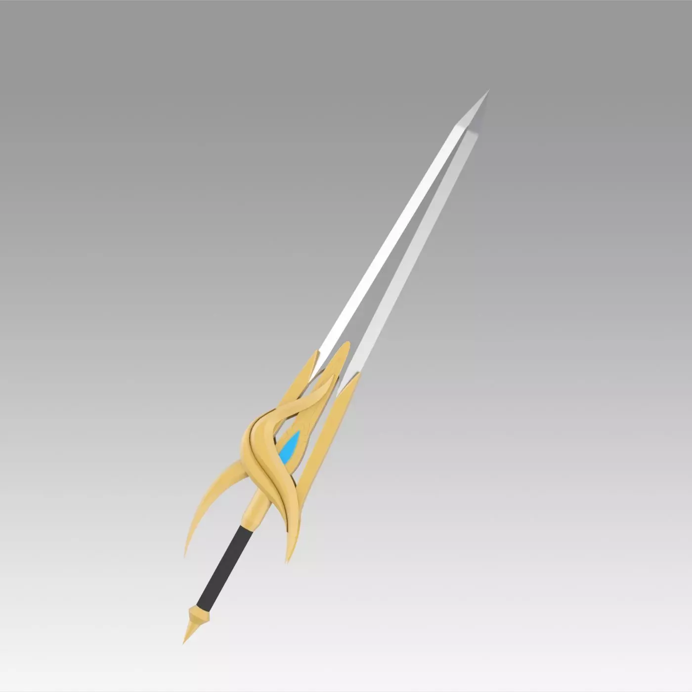 Tales of Graces TOG Richard Sword Cosplay Weapon Prop 3D print model_0