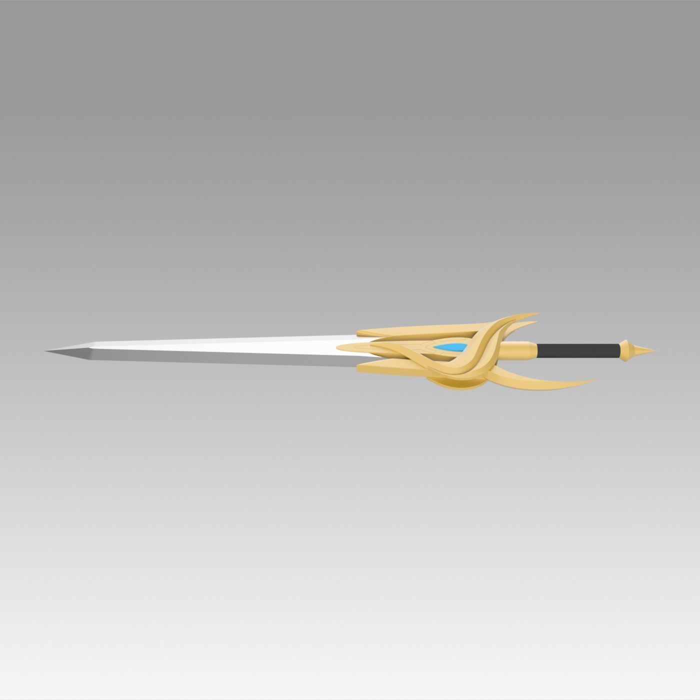 Tales of Graces TOG Richard Sword Cosplay Weapon Prop 3D print model_7