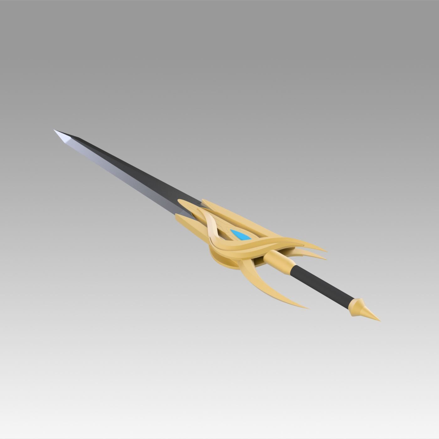 Tales of Graces TOG Richard Sword Cosplay Weapon Prop 3D print model_8