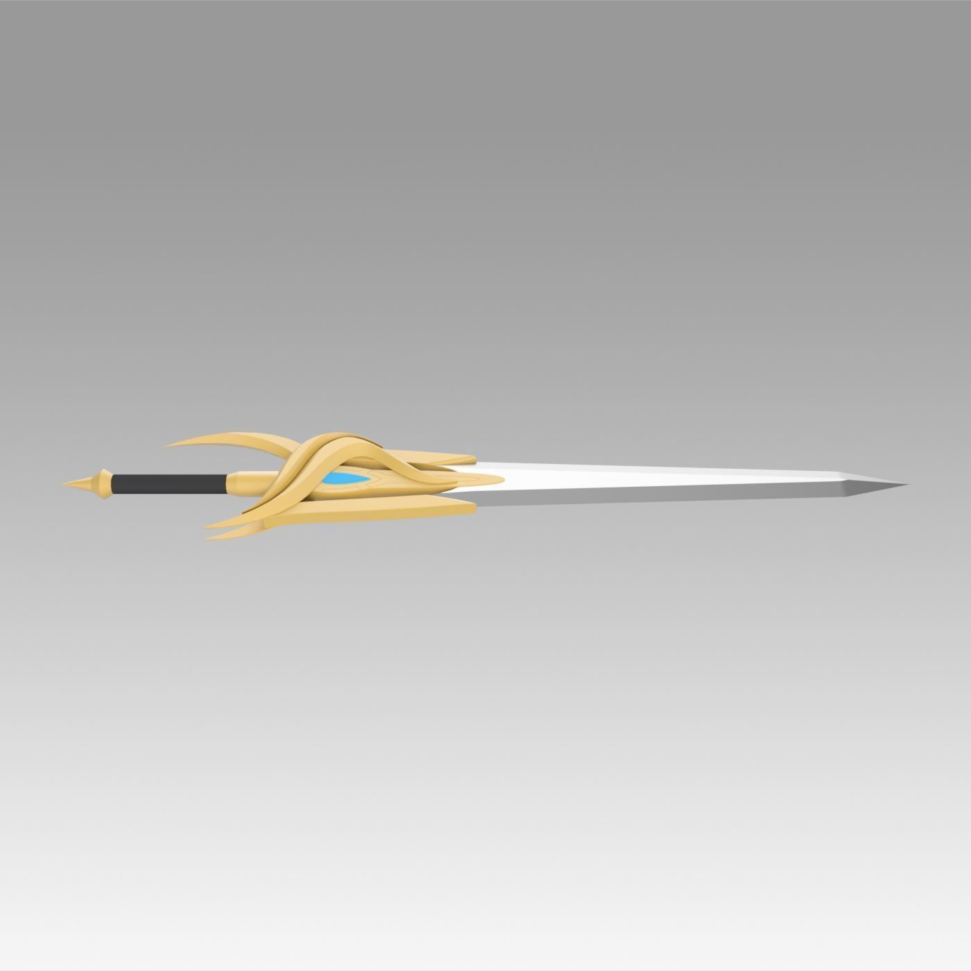 Tales of Graces TOG Richard Sword Cosplay Weapon Prop 3D print model_3