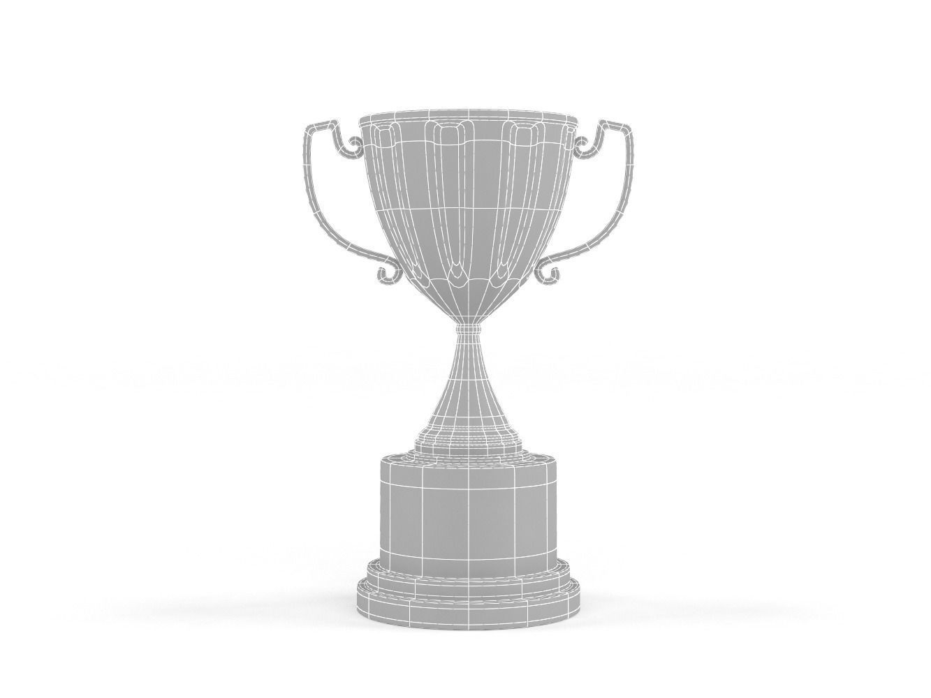 Cups Trophy 3D model_6