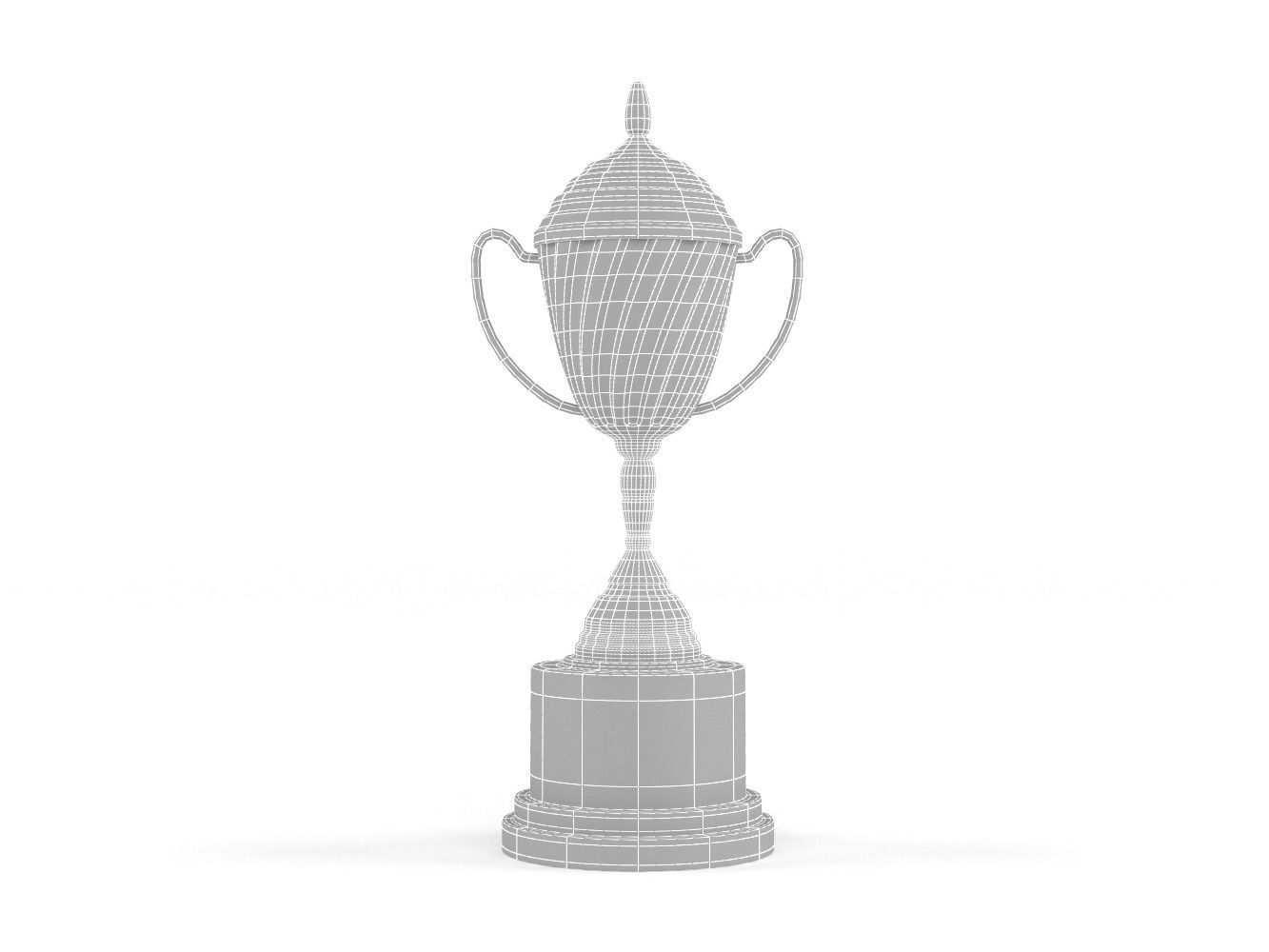 Cups Trophy 3D model_5
