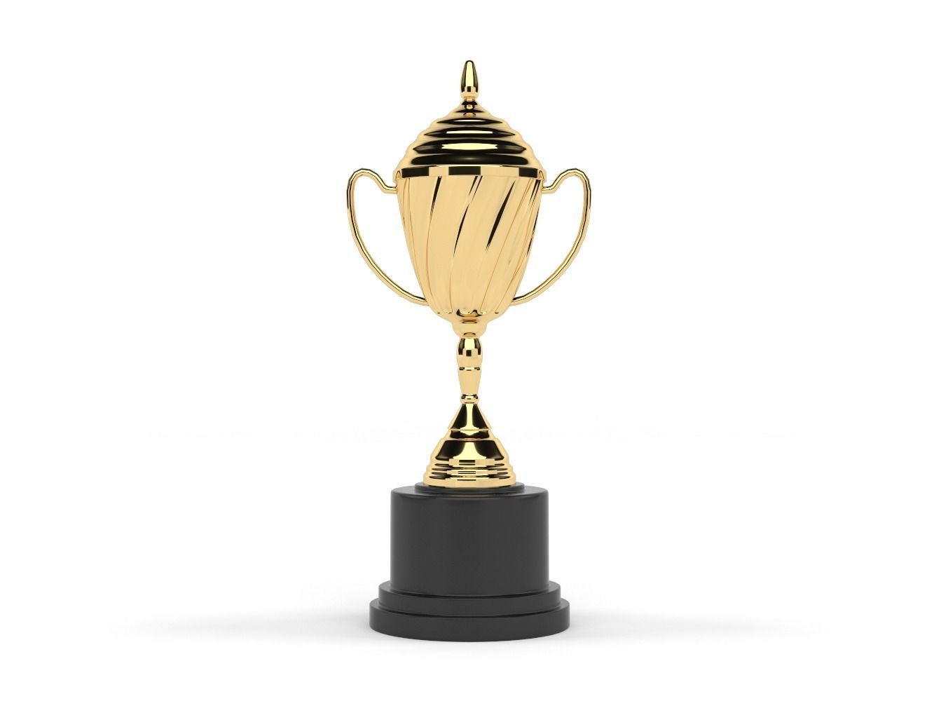 Cups Trophy 3D model_1