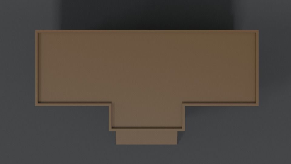 Low Poly Cartoon School Low-poly 3D model_8