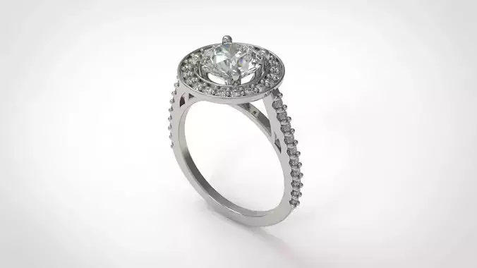 Solitaire Engagement Ring 14