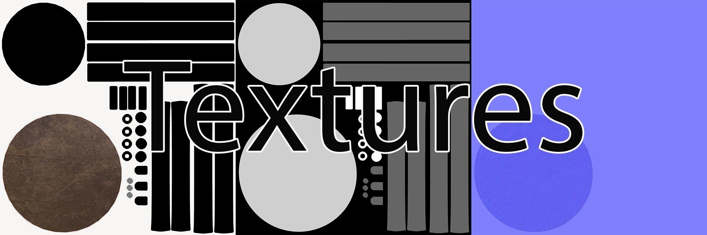 A pair of bar chairs black and brown 3D model_6