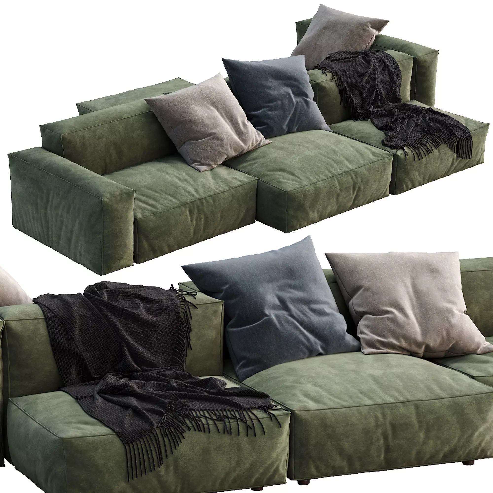flexteam Sofa Reef 3D model