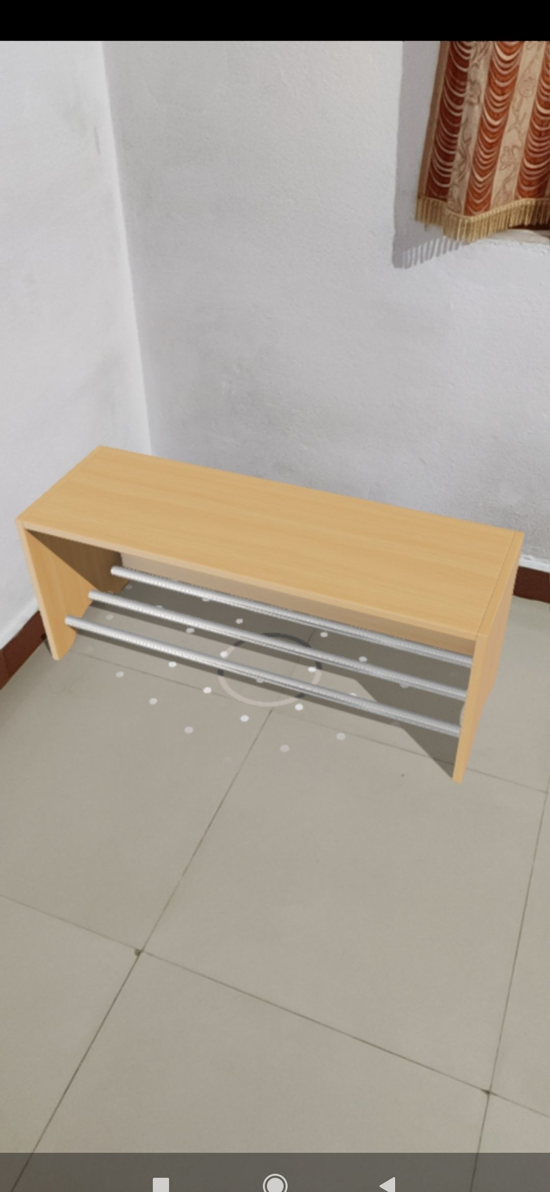 Bench ZipZap With MetalBars Low-poly 3D model_4