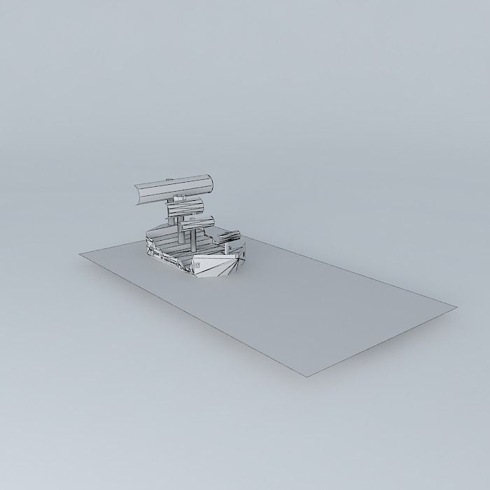 boat Place Free 3D model_4