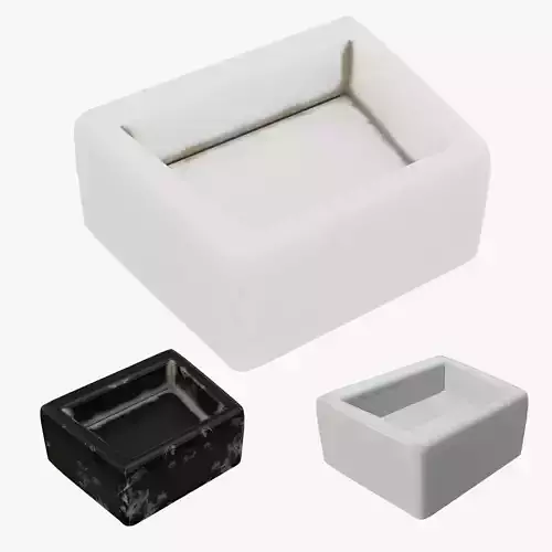  Multifunctional Vintage Dirty Sink High Poly Subdivision BPR Low-poly 3D model