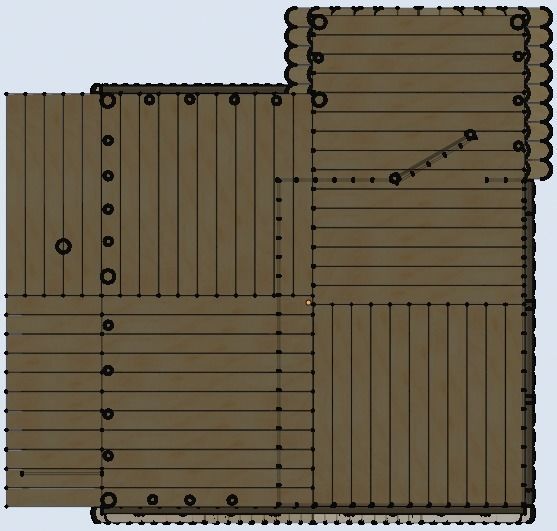 Stick House in Blender and other formats 3D model_75